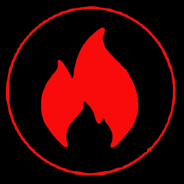 creativeflame red flame logo